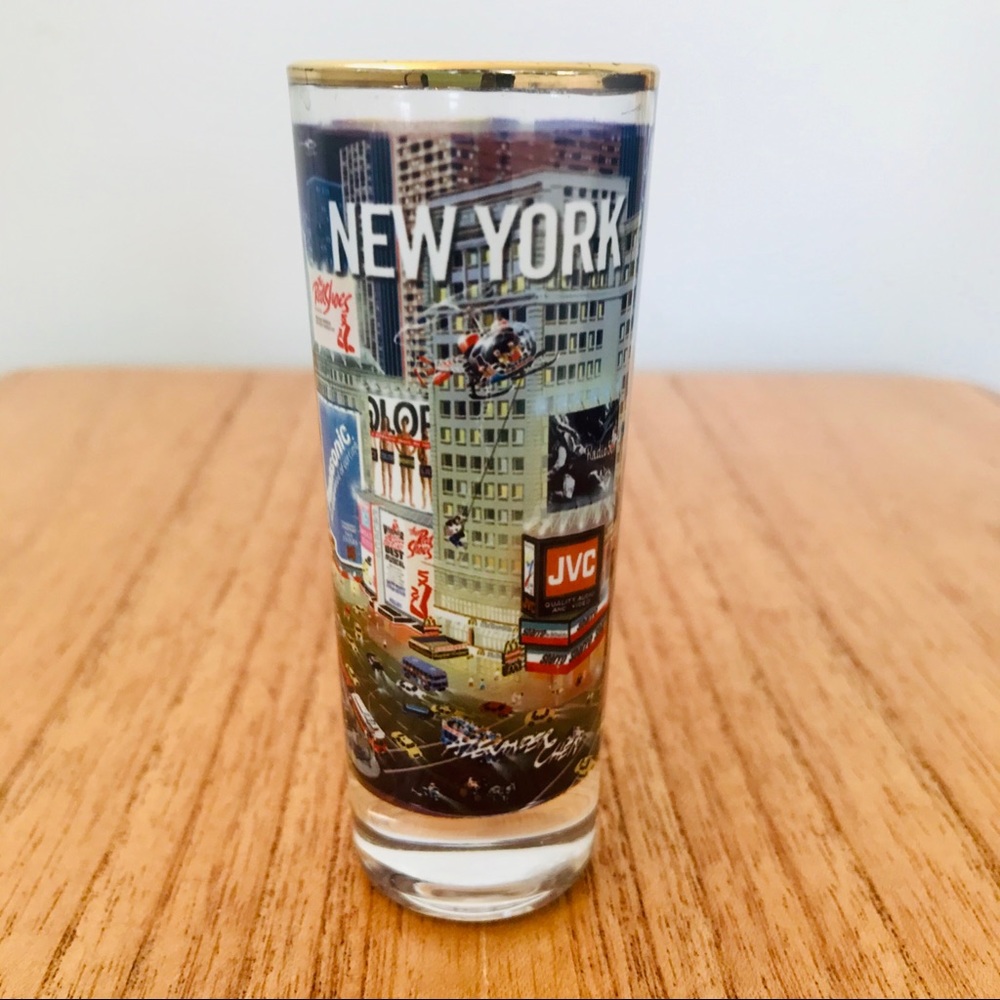 New York City Double Shot Glass